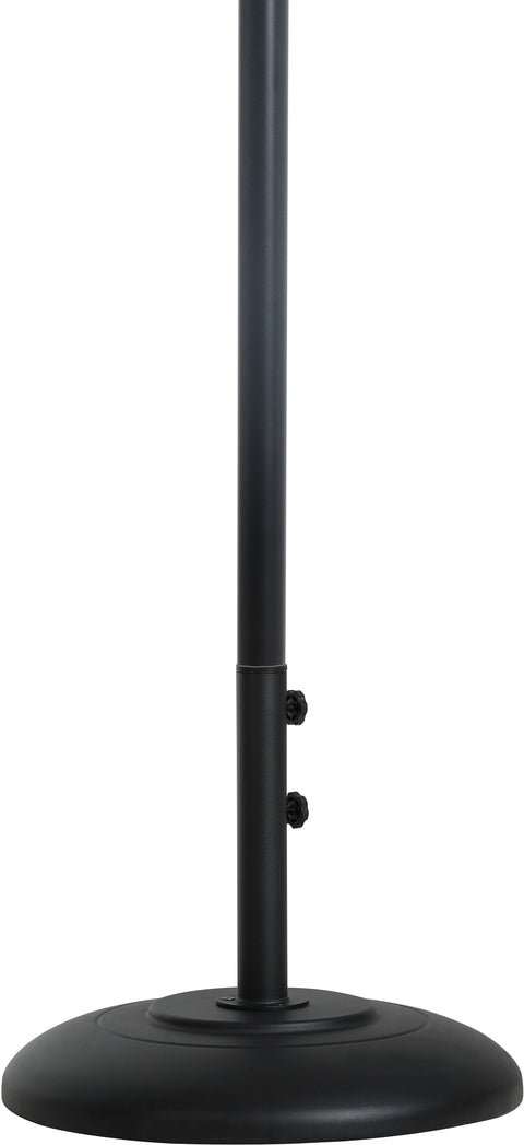 Arden White Water Resistant Fabric And Aluminum Patio Umbrella with Base Set (Style 16)