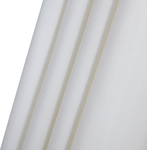 Nova White Water Resistant Fabric And Aluminum Patio Umbrella with Base Set
