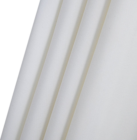 Nova White Water Resistant Fabric And Aluminum Patio Umbrella with Base Set (Style 5)