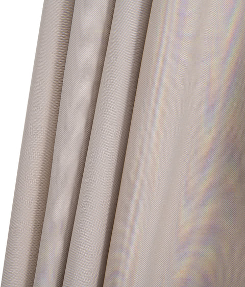 Nova Beige Water Resistant Fabric And Aluminum Patio Umbrella with Base Set (Style 7)