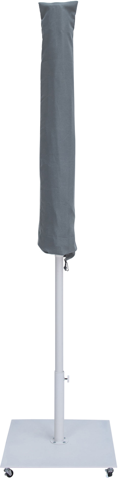 Nova Navy Water Resistant Fabric And Aluminum Patio Umbrella with Base Set (Style 9)