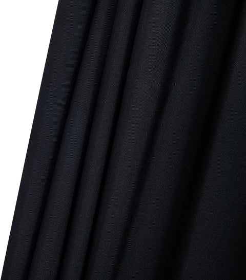 Nova Black Water Resistant Fabric And Aluminum Patio Umbrella, 1 Piece (Style 3)