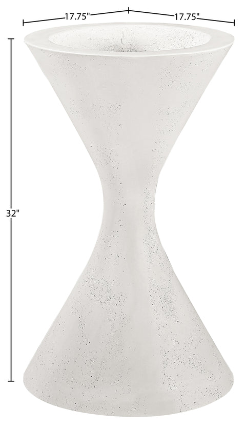 Celine 17.75" Cream Indoor / Outdoor Concrete Planter, 1 Piece (Style 3)