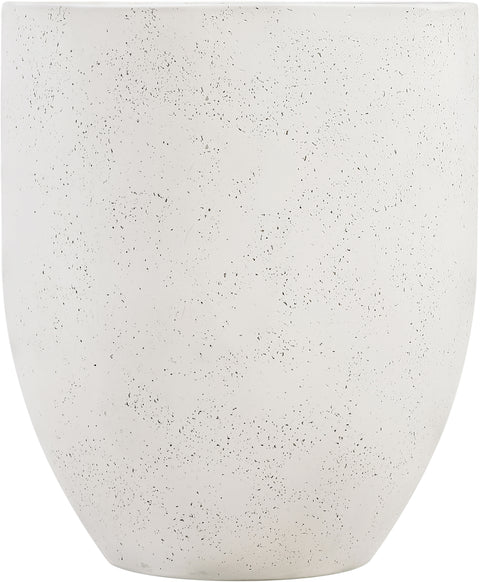 Farrah 20.5" Cream Indoor / Outdoor Concrete Planter, 1 Piece