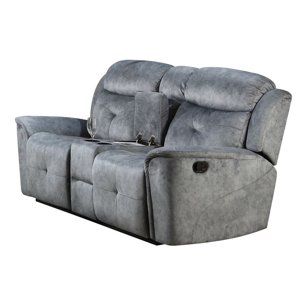 motion loveseat w/console