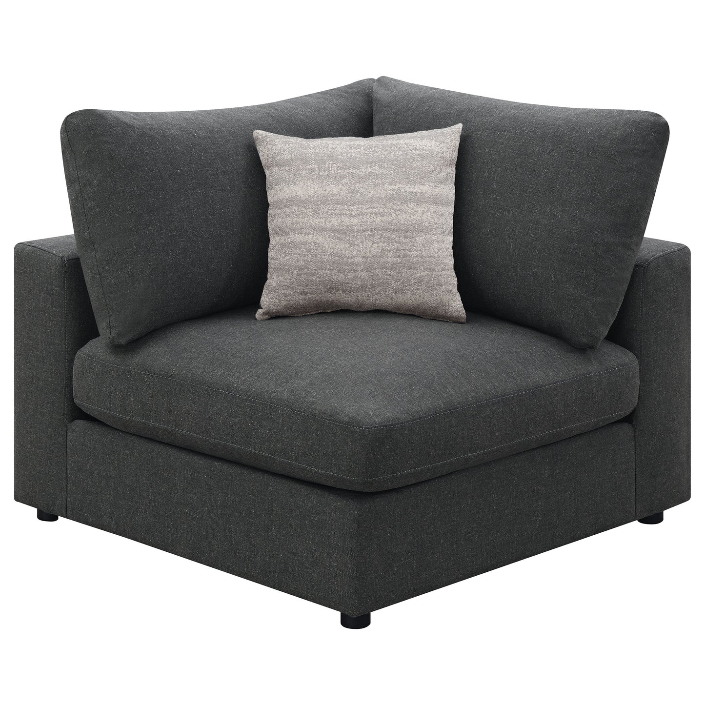 imez upholstered corner charcoalcharcoal
