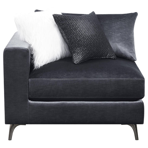 Octavia LAF/RAF Chair Charcoal