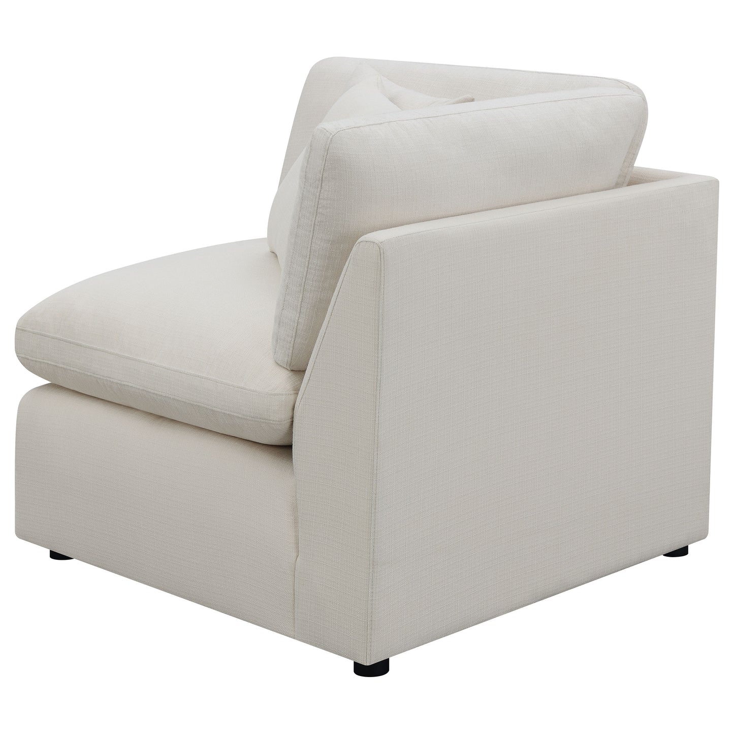 georgina upholstered corner ivoryivory
