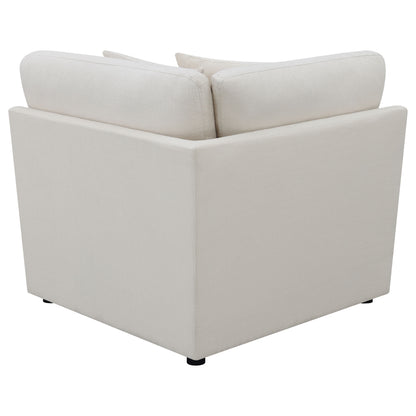 Georgina Upholstered Corner IvoryIvory