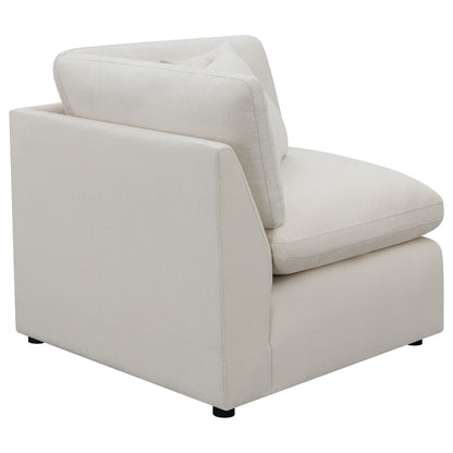 Georgina Upholstered Corner IvoryIvory