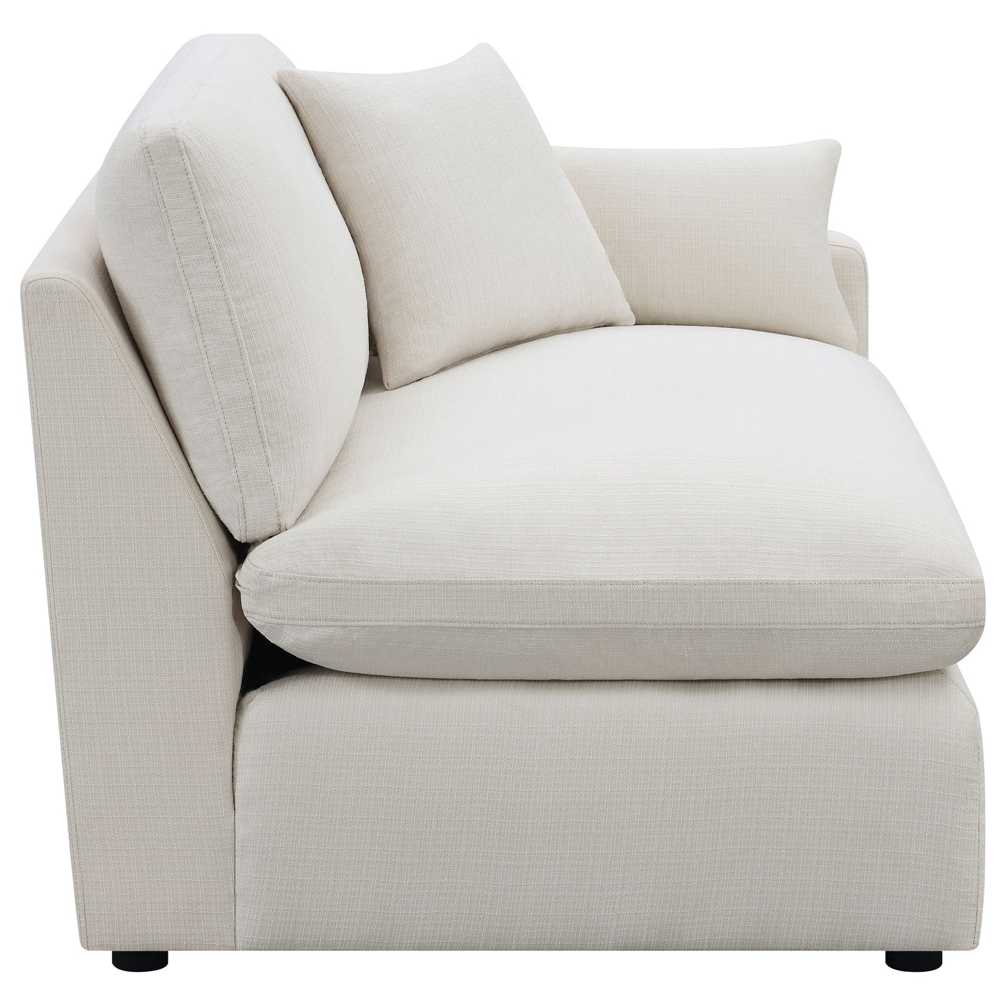 shawna upholstered laf chair ivory