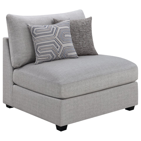 Brooke 6-piece Upholstered Modular Sectional Sofa Grey