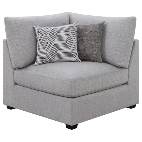 Brooke 6-piece Upholstered Modular Sectional Sofa Grey