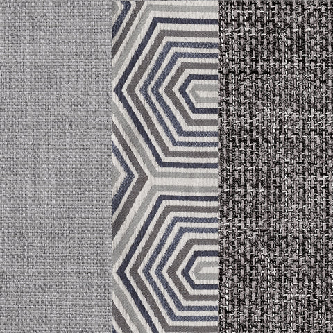 Dione Upholstered Armless Chair GreyGrey