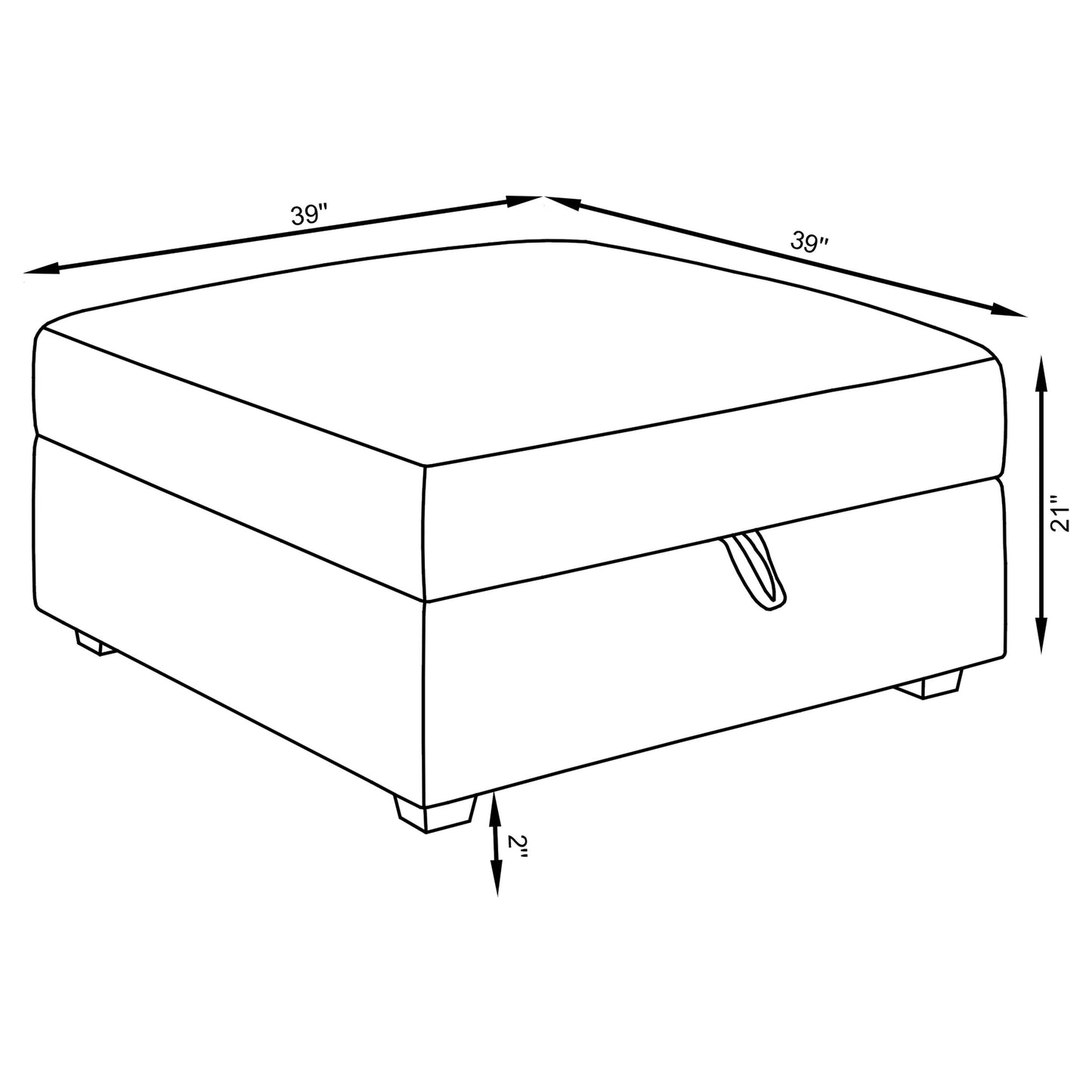 storage ottoman