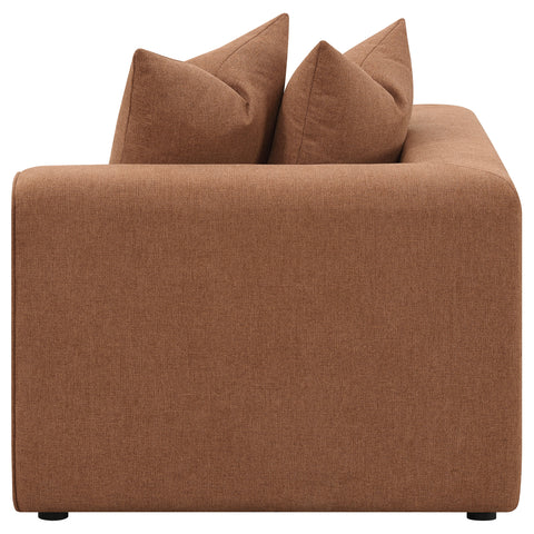 Maylin Upholstered Corner Chair TerracottaTerracotta