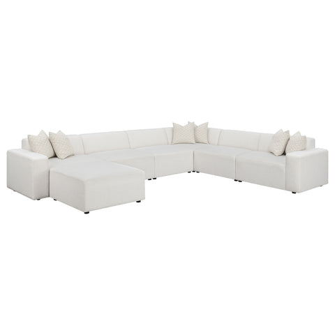 Acena Upholstered Corner Chair PearlPearl
