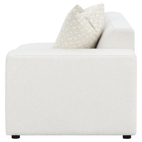 Acena Upholstered RAF Chair PearlPearl