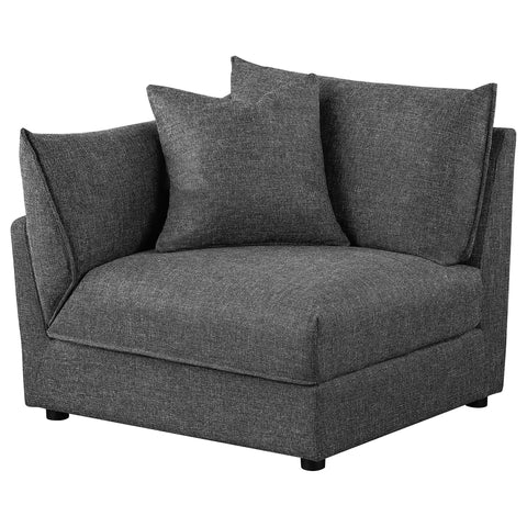 Basye Upholstered LAF Chair Barely BlackBarely Black