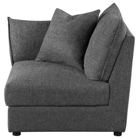 Basye Upholstered LAF Chair Barely BlackBarely Black