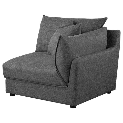 Basye Upholstered RAF Chair Barely BlackBarely Black