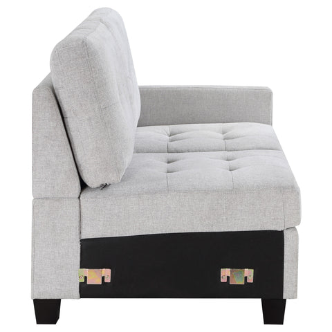 Ronea Upholstered RAF Chair Steel BeigeBeige