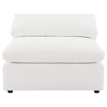 Malka 5-piece Boucle Upholstered Modular Sectional IvoryIvory