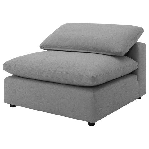 Malka 5-piece Boucle Upholstered Modular Sectional GreyGrey