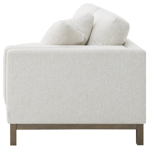 Izuku Boucle Upholstered Sectional Chaise Sofa Sand