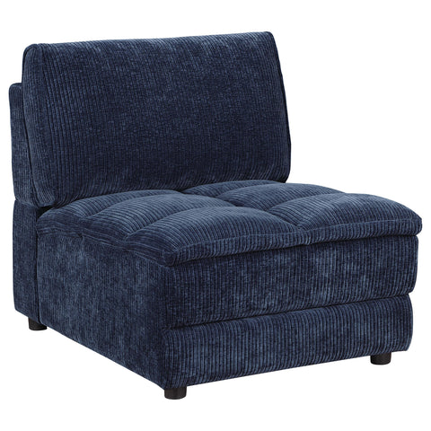 Isabella 6-piece Upholstered Modular Sectional Sofa Blue