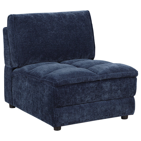 Mayfield 6-piece Upholstered Modular Sectional Sofa Blue