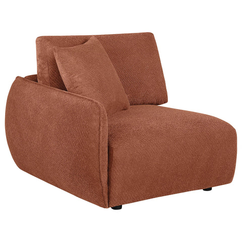 Burnett 5-piece Fabric Upholstered Modular Sectional Sofa Coral