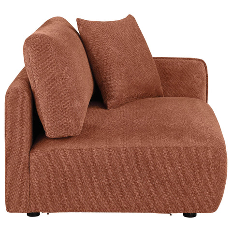 Burnett Fabric Upholstered Modular RAF Chair Coral