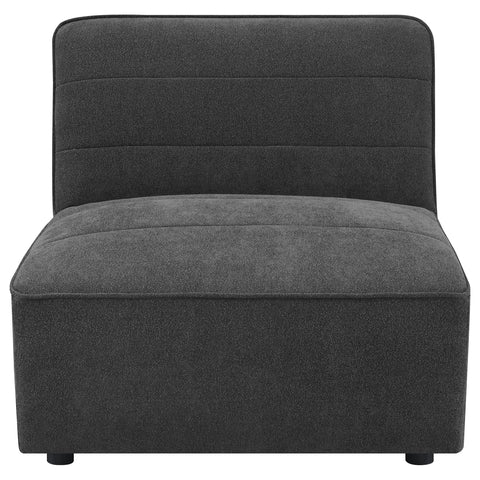 Bolden Upholstered Armless Chair Dark Charcoal
Dark Charcoal