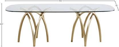 Kenzi Gold Dining Table T