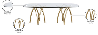 Kenzi Gold Dining Table T