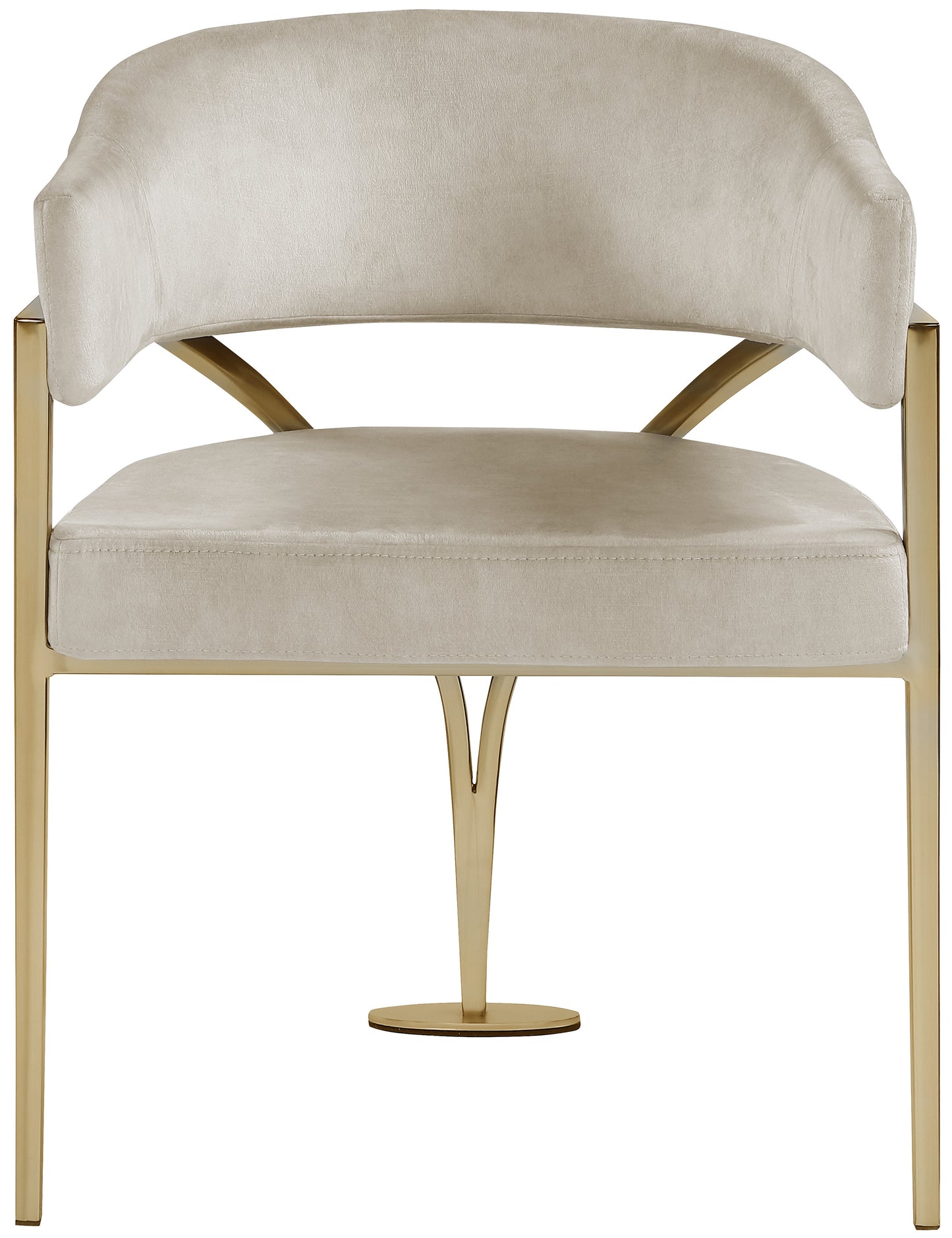 noah stone velvet dining chair