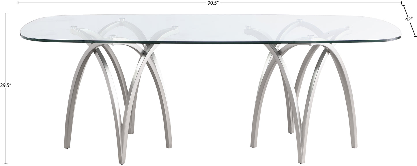 kenzi silver dining table t