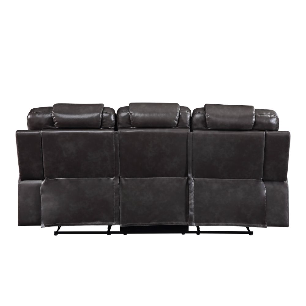 decapree motion sofa, magnetite synthetic leather