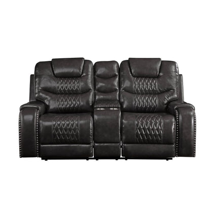 MOTION LOVESEAT W/CONSOLE