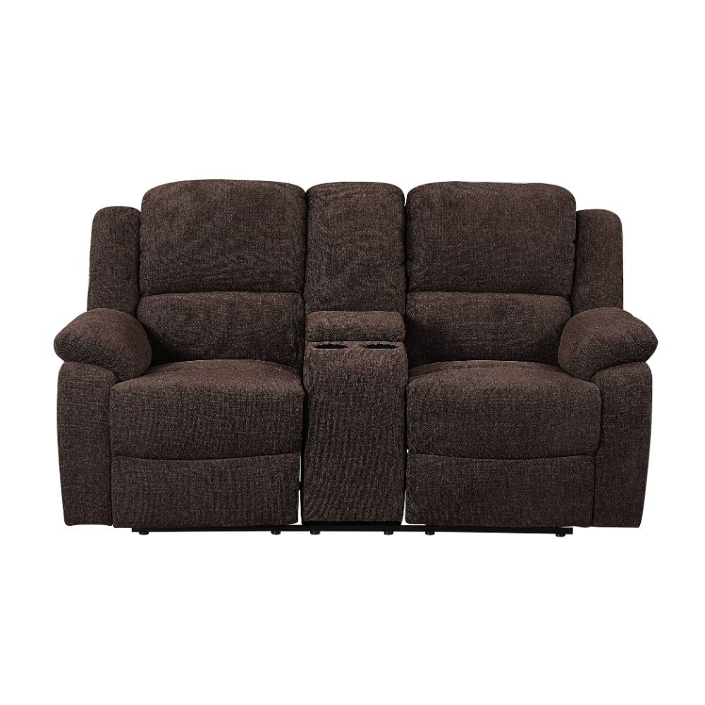 motion loveseat w/console