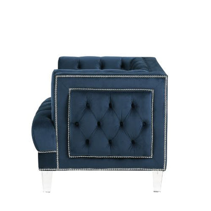 Dixie Chair, Blue Velvet