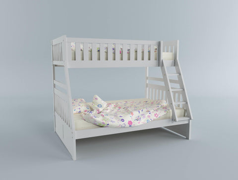 Dalton (4) Twin/Full Bunk Bed with Storage Boxes