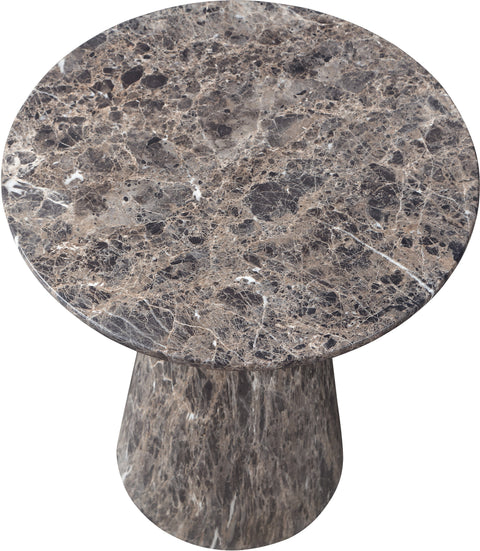 Harlow Brown Concrete Indoor/Outdoor End Table, 1 Piece