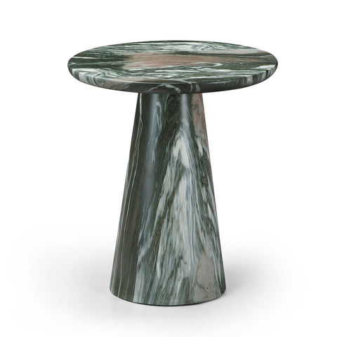 Harlow Green Concrete Indoor/Outdoor End Table, 1 Piece