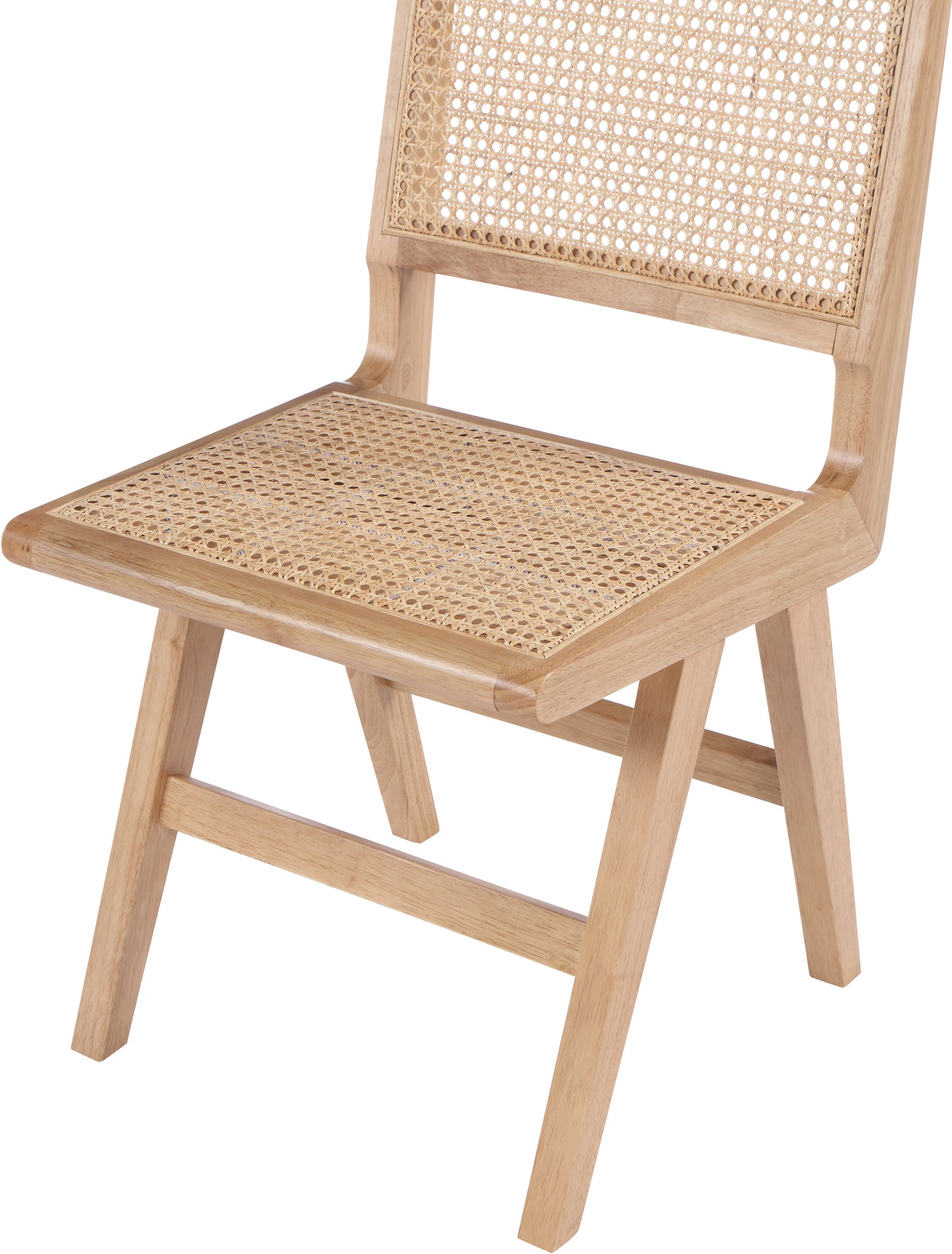 divine natural wood dining side chair sc