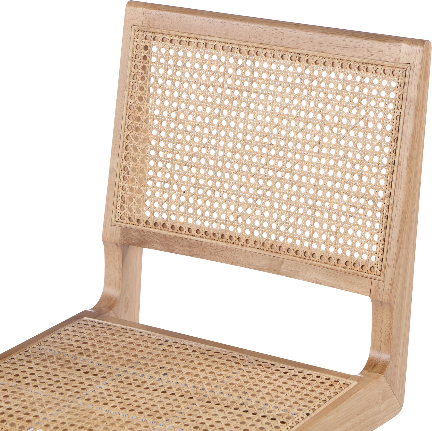 divine natural wood dining side chair sc