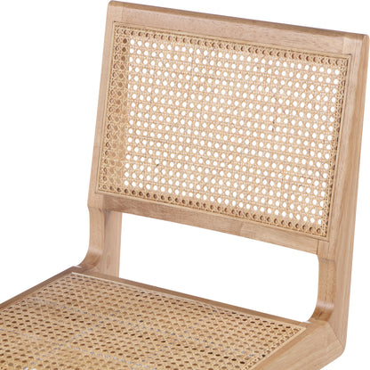 Divine Natural Wood Dining Side Chair SC