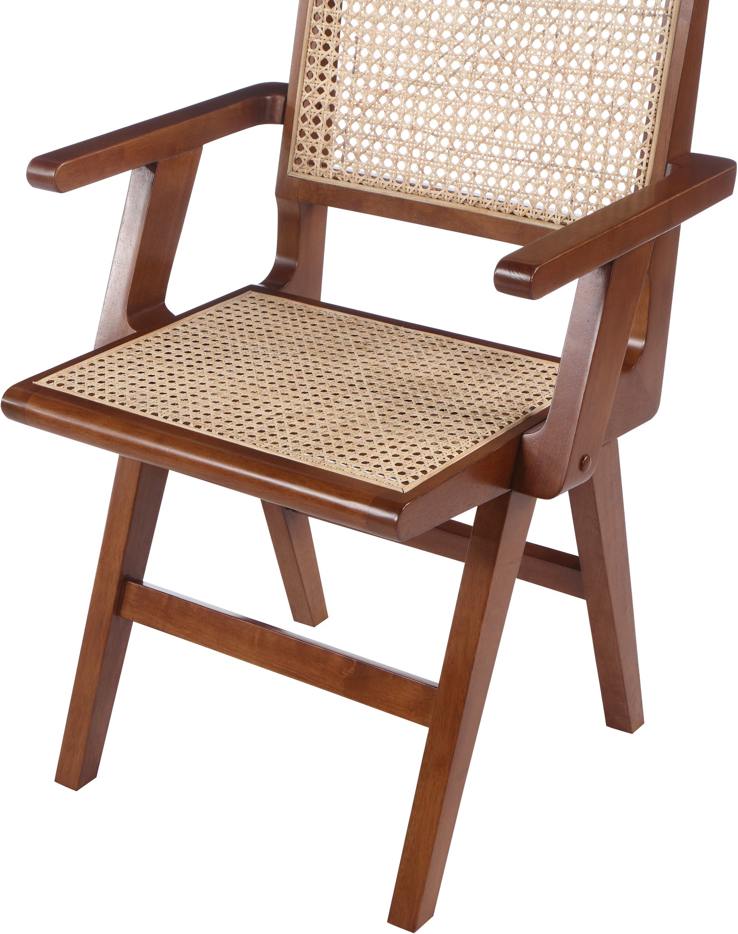 divine walnut wood dining arm chair ac