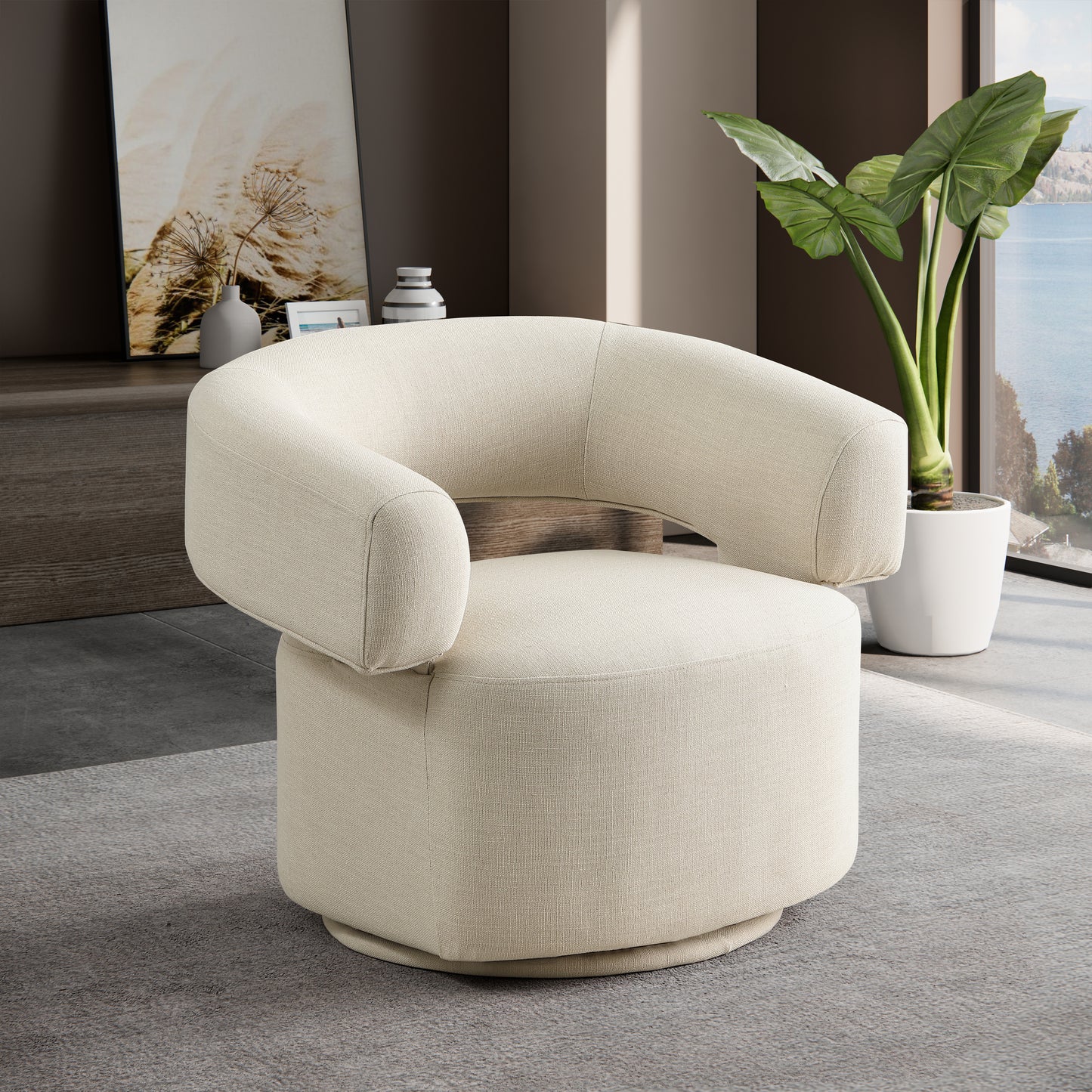 swivel accent chair